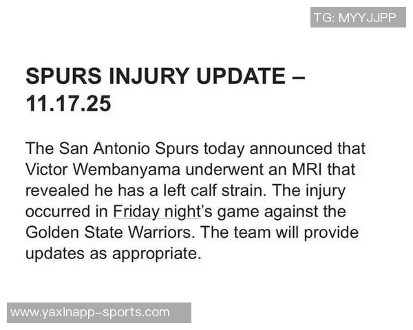 左小腿受伤缺席数周文班亚马MVP概率骤降至5